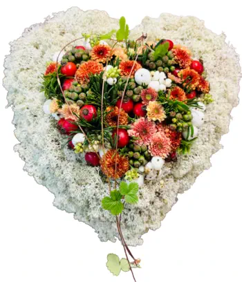 Blumenherz für Hochzeit © Foto: Hofkirchner